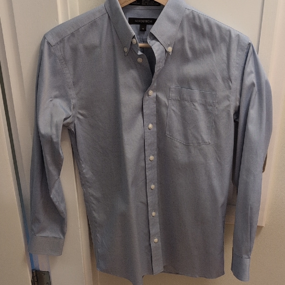 Nordstrom Boy's Light Blue Dress Shirt